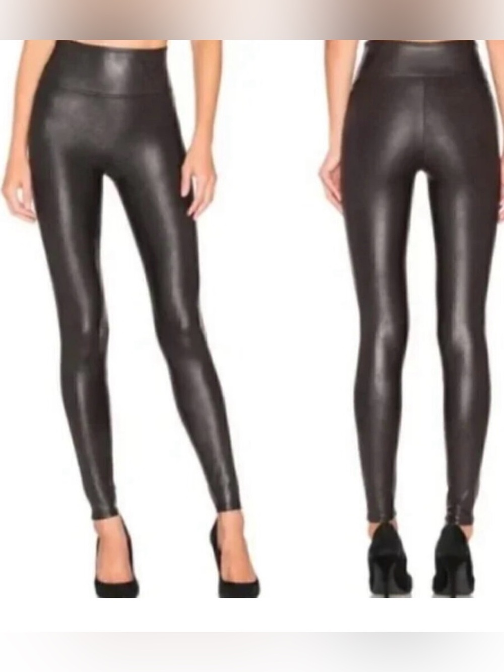 SPANX leather leggings